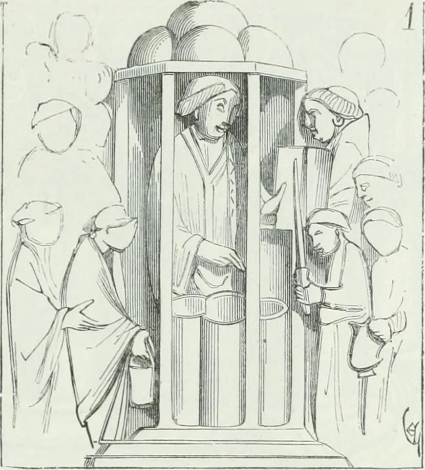 An illustration from Dictionnaire raisonné de l'architecture française du XIe au XVIe siècle, 1875, leaf 544