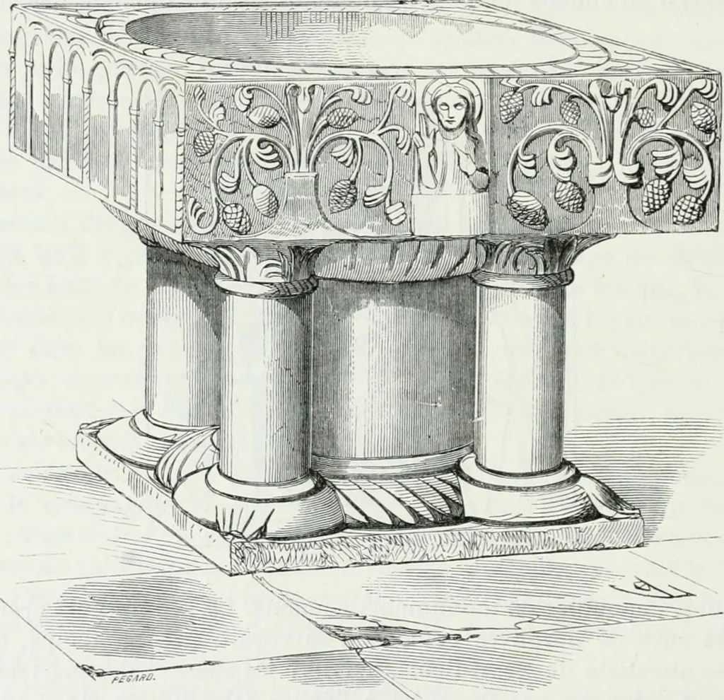 An illustration from Dictionnaire raisonné de l'architecture française du XIe au XVIe siècle, 1875, leaf 545