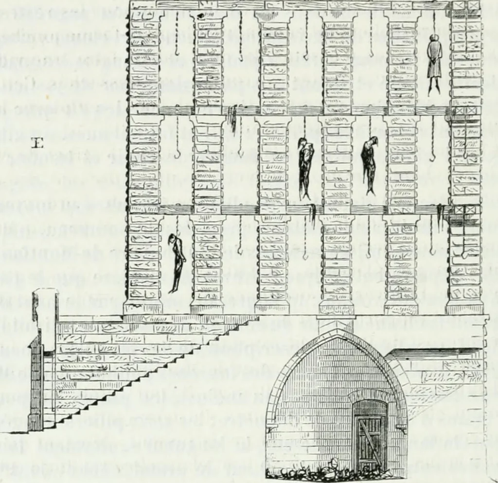 An illustration from Dictionnaire raisonné de l'architecture française du XIe au XVIe siècle, 1875, leaf 567