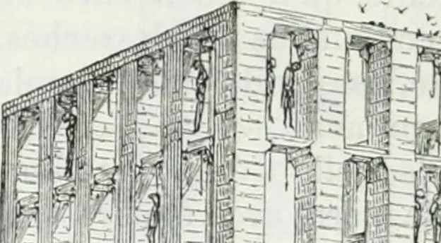 An illustration from Dictionnaire raisonné de l'architecture française du XIe au XVIe siècle, 1875, leaf 569
