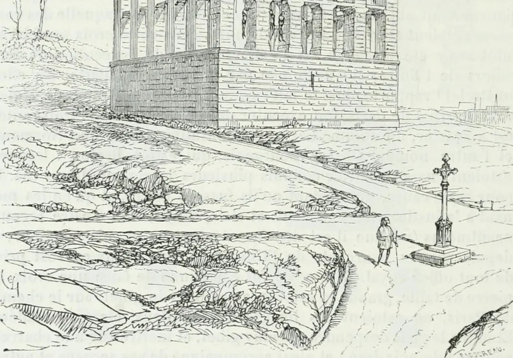 An illustration from Dictionnaire raisonné de l'architecture française du XIe au XVIe siècle, 1875, leaf 569