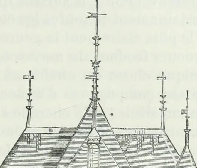 An illustration from Dictionnaire raisonné de l'architecture française du XIe au XVIe siècle, 1875, leaf 66