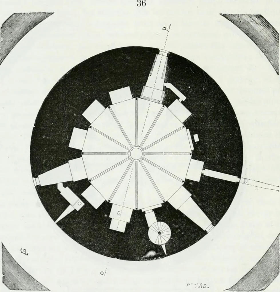 An illustration from Dictionnaire raisonné de l'architecture française du XIe au XVIe siècle, 1875, leaf 85