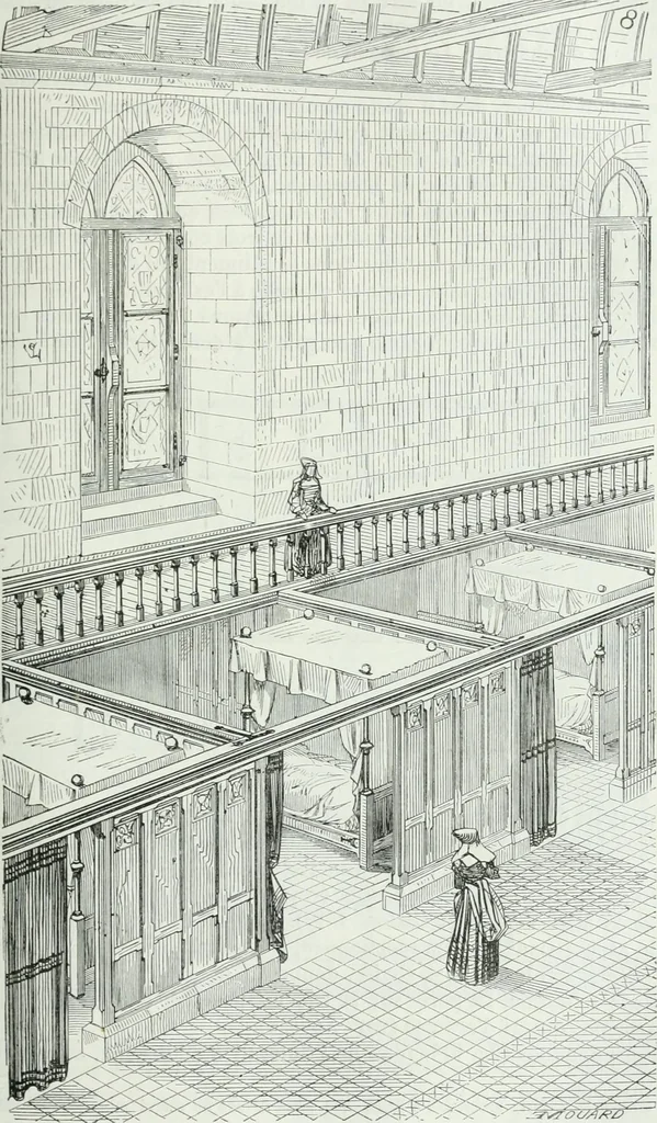 An illustration from Dictionnaire raisonné de l'architecture française du XIe au XVIe siècle, 1875, leaf 122