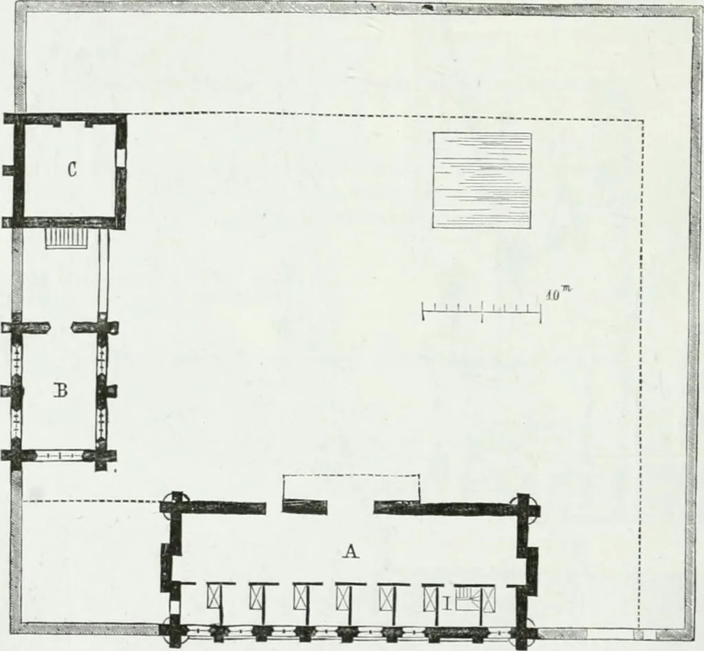 An illustration from Dictionnaire raisonné de l'architecture française du XIe au XVIe siècle, 1875, leaf 125