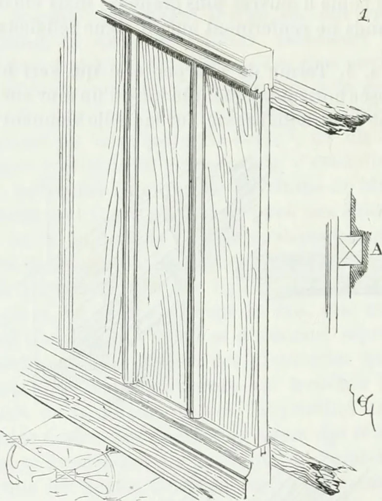 An illustration from Dictionnaire raisonné de l'architecture française du XIe au XVIe siècle, 1875, leaf 163