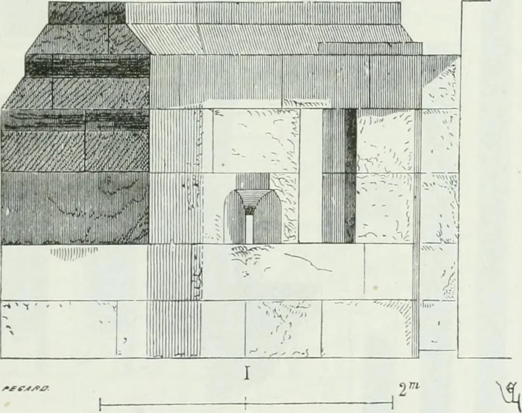 An illustration from Dictionnaire raisonné de l'architecture française du XIe au XVIe siècle, 1875, leaf 174