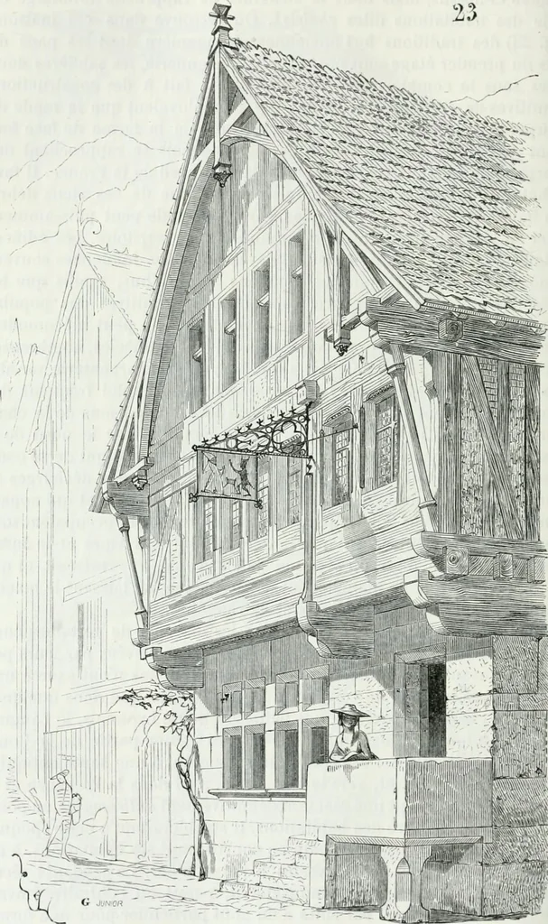 An illustration from Dictionnaire raisonné de l'architecture française du XIe au XVIe siècle, 1875, leaf 267