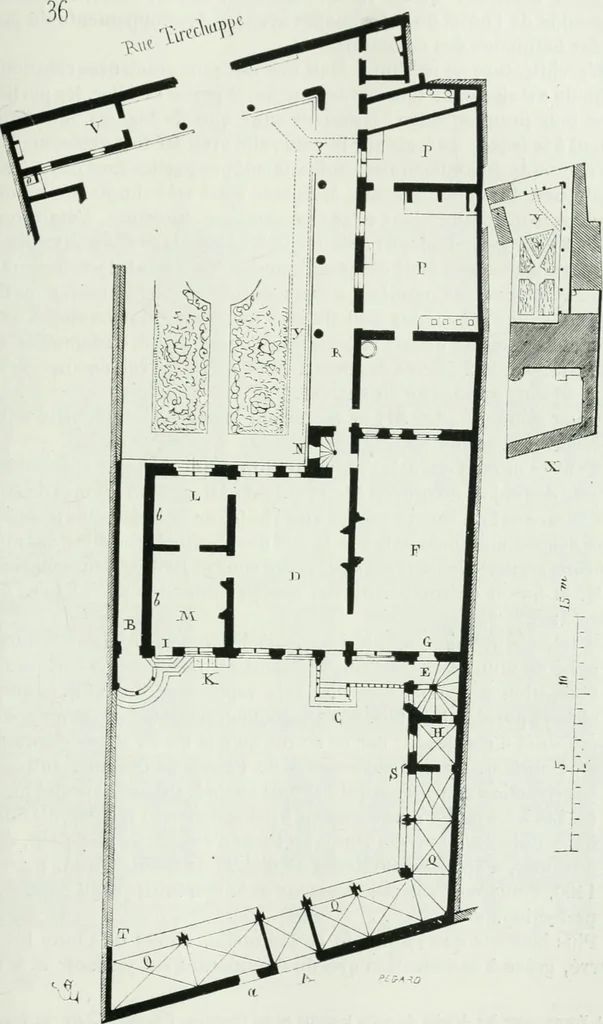 An illustration from Dictionnaire raisonné de l'architecture française du XIe au XVIe siècle, 1875, leaf 292