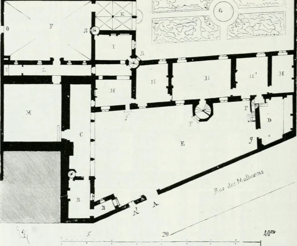 An illustration from Dictionnaire raisonné de l'architecture française du XIe au XVIe siècle, 1875, leaf 295