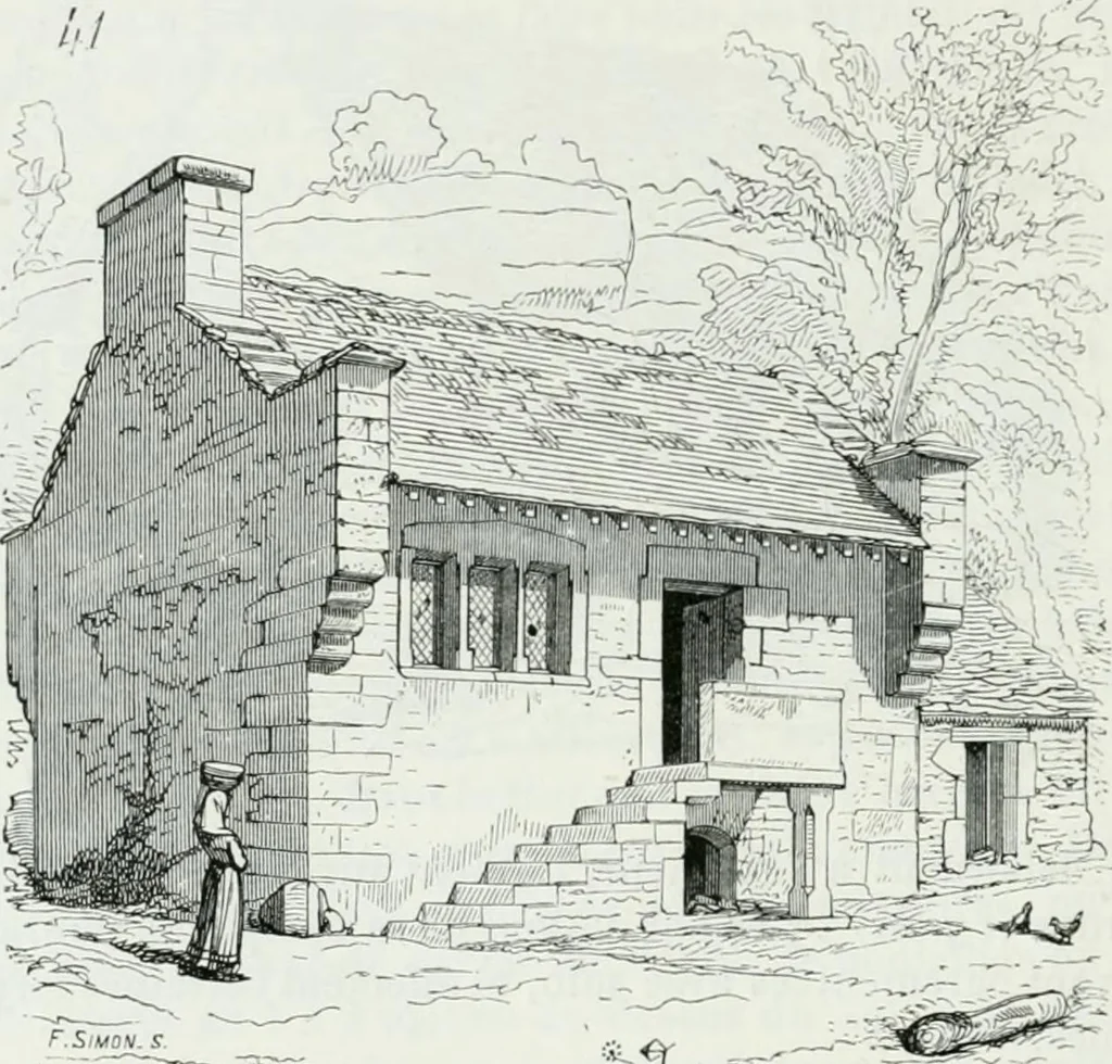 An illustration from Dictionnaire raisonné de l'architecture française du XIe au XVIe siècle, 1875, leaf 301