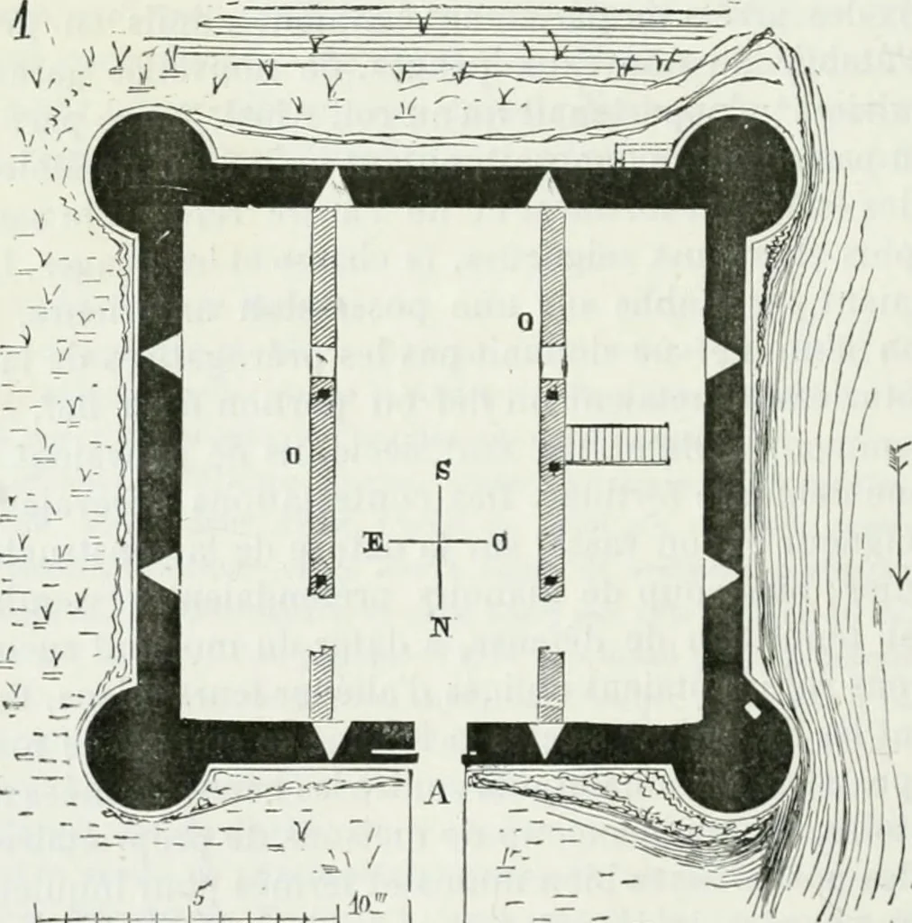 An illustration from Dictionnaire raisonné de l'architecture française du XIe au XVIe siècle, 1875, leaf 315