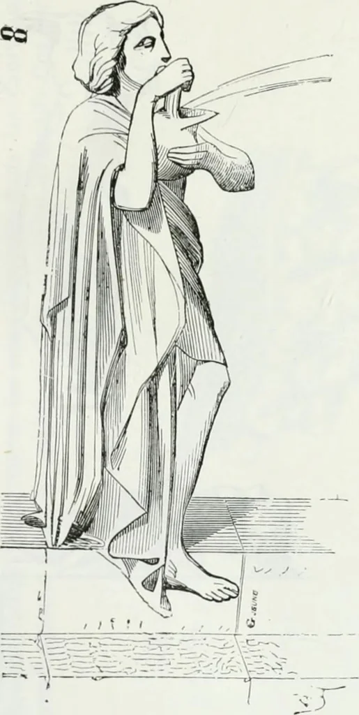 An illustration from Dictionnaire raisonné de l'architecture française du XIe au XVIe siècle, 1875, leaf 35