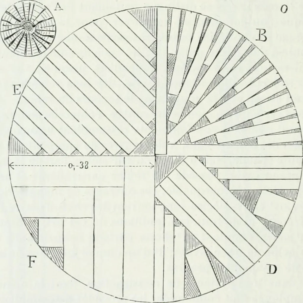 An illustration from Dictionnaire raisonné de l'architecture française du XIe au XVIe siècle, 1875, leaf 355