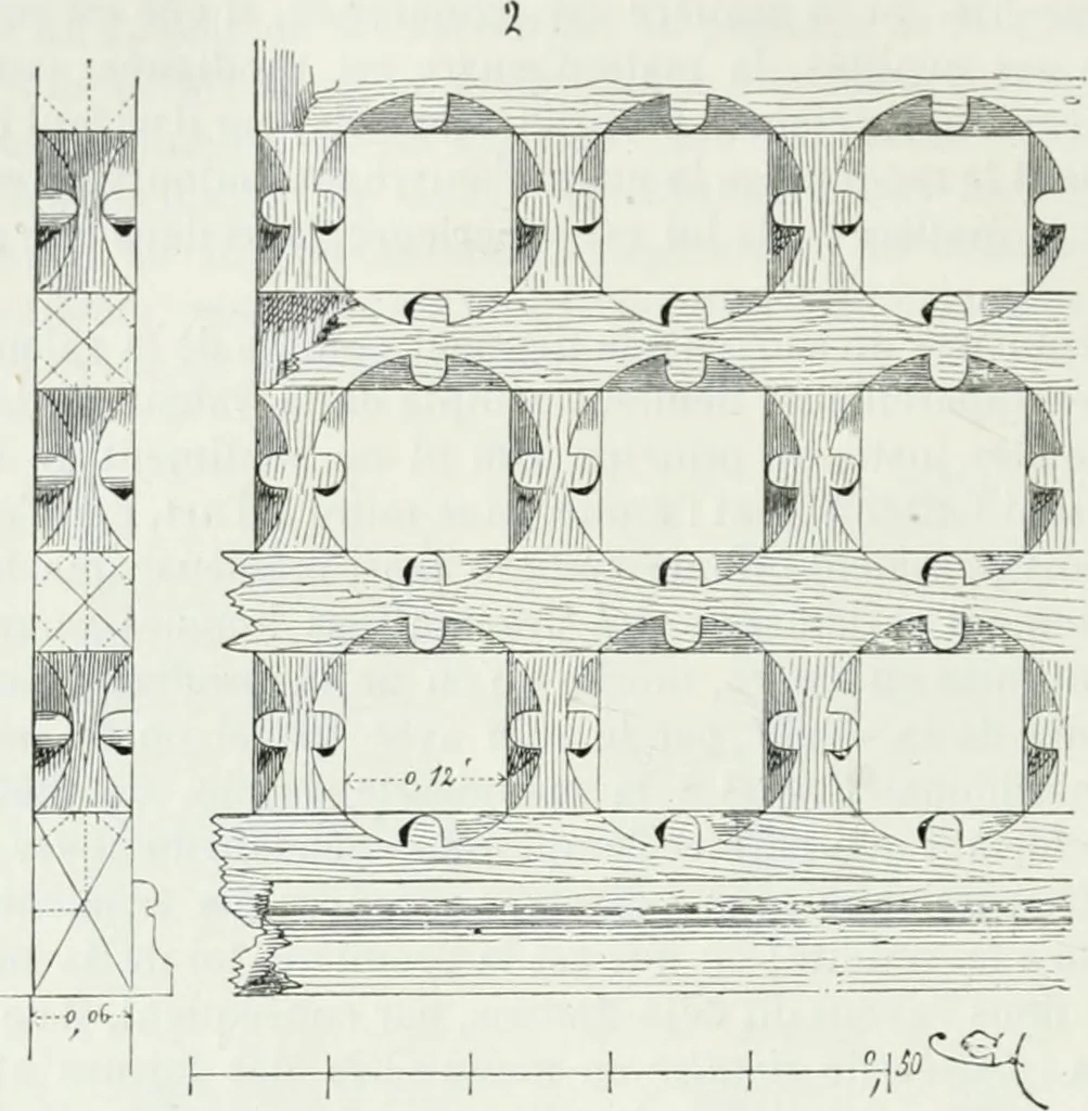 An illustration from Dictionnaire raisonné de l'architecture française du XIe au XVIe siècle, 1875, leaf 359