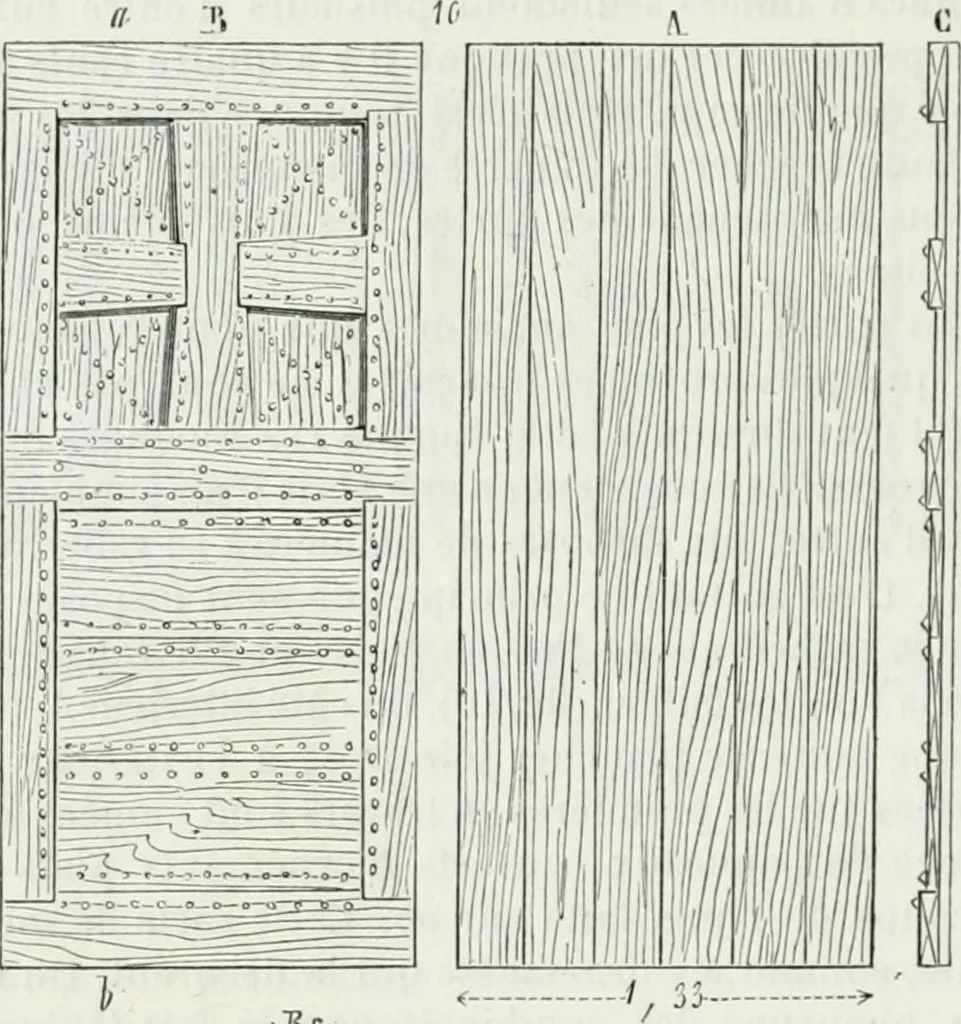 An illustration from Dictionnaire raisonné de l'architecture française du XIe au XVIe siècle, 1875, leaf 371