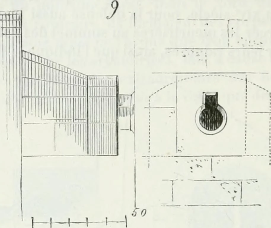 An illustration from Dictionnaire raisonné de l'architecture française du XIe au XVIe siècle, 1875, leaf 405