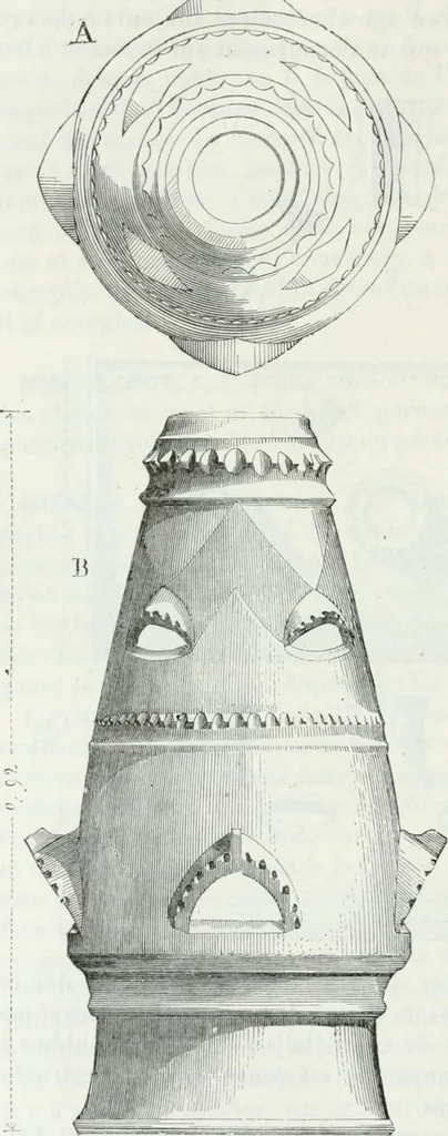 An illustration from Dictionnaire raisonné de l'architecture française du XIe au XVIe siècle, 1875, leaf 409