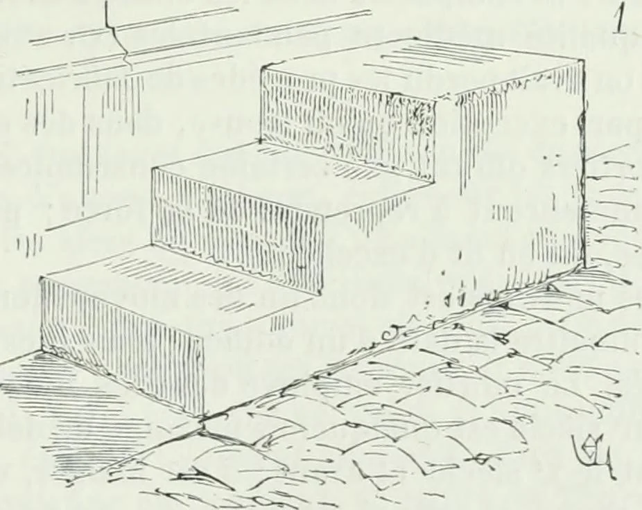 An illustration from Dictionnaire raisonné de l'architecture française du XIe au XVIe siècle, 1875, leaf 410
