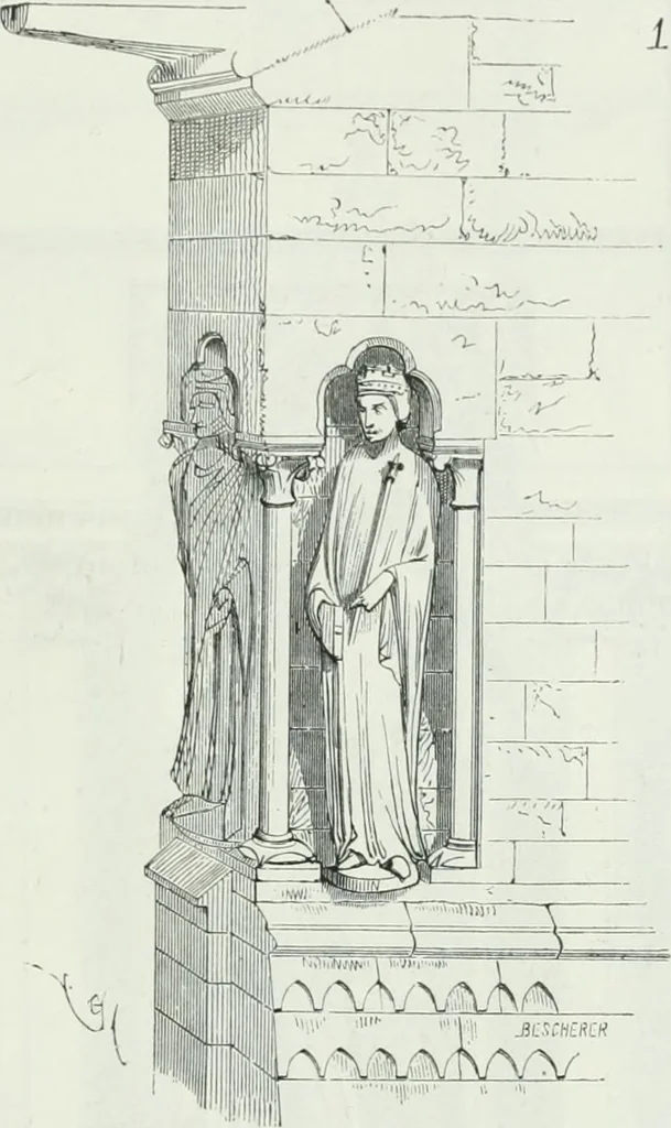 An illustration from Dictionnaire raisonné de l'architecture française du XIe au XVIe siècle, 1875, leaf 424