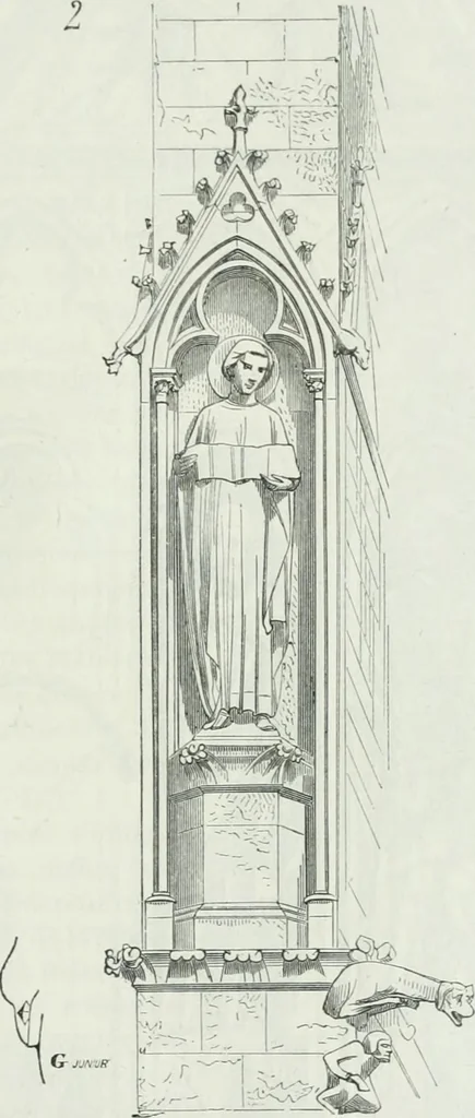 An illustration from Dictionnaire raisonné de l'architecture française du XIe au XVIe siècle, 1875, leaf 426
