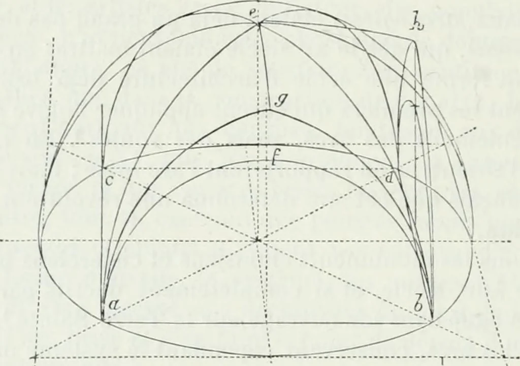 An illustration from Dictionnaire raisonné de l'architecture française du XIe au XVIe siècle, 1875, leaf 435