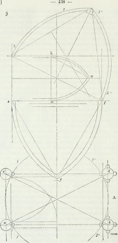 An illustration from Dictionnaire raisonné de l'architecture française du XIe au XVIe siècle, 1875, leaf 447