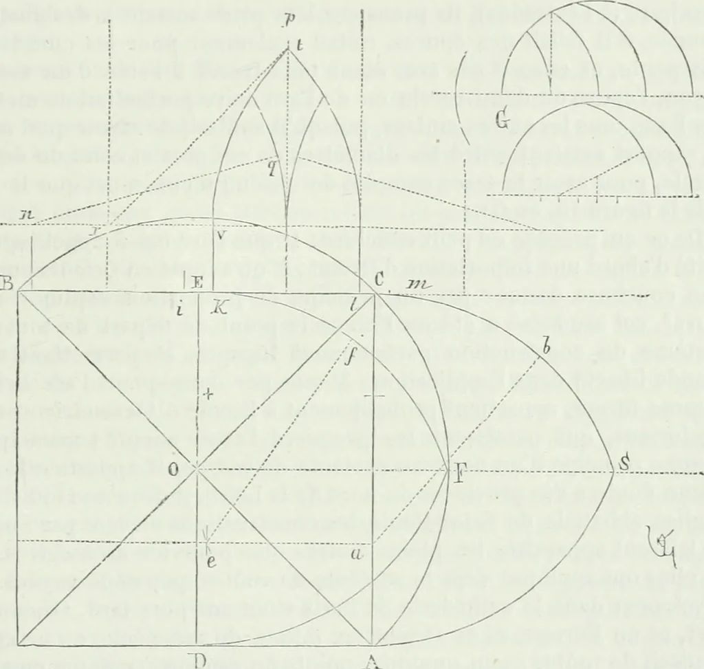 An illustration from Dictionnaire raisonné de l'architecture française du XIe au XVIe siècle, 1875, leaf 454