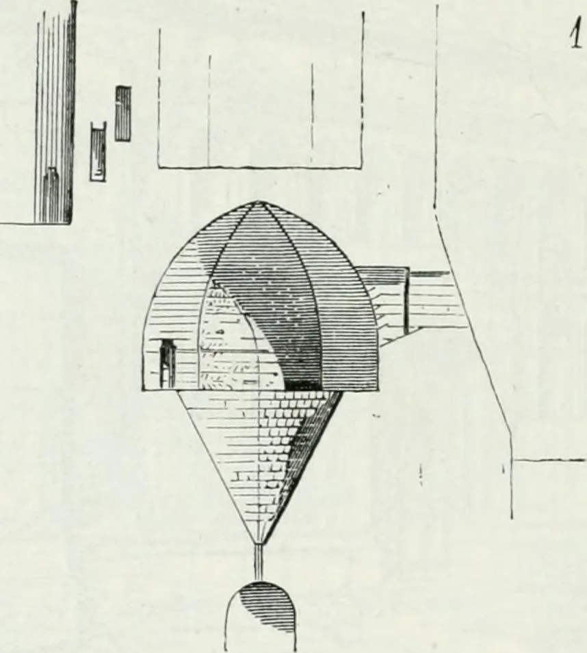 An illustration from Dictionnaire raisonné de l'architecture française du XIe au XVIe siècle, 1875, leaf 461