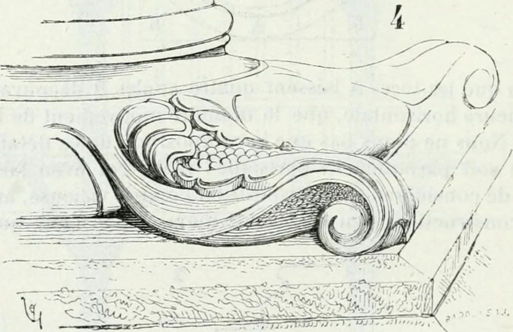 An illustration from Dictionnaire raisonné de l'architecture française du XIe au XVIe siècle, 1875, leaf 57