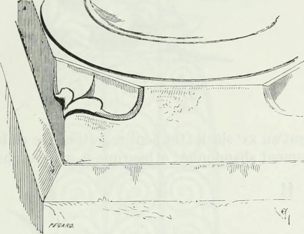 An illustration from Dictionnaire raisonné de l'architecture française du XIe au XVIe siècle, 1875, leaf 60