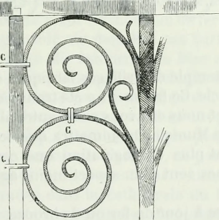 An illustration from Dictionnaire raisonné de l'architecture française du XIe au XVIe siècle, 1875, leaf 62
