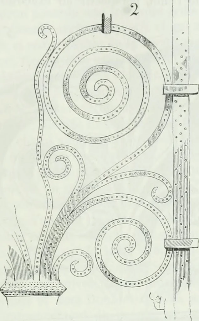 An illustration from Dictionnaire raisonné de l'architecture française du XIe au XVIe siècle, 1875, leaf 66