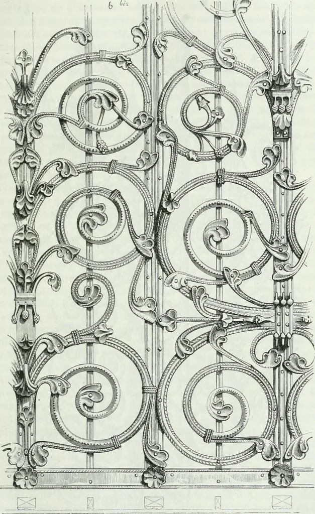 An illustration from Dictionnaire raisonné de l'architecture française du XIe au XVIe siècle, 1875, leaf 70