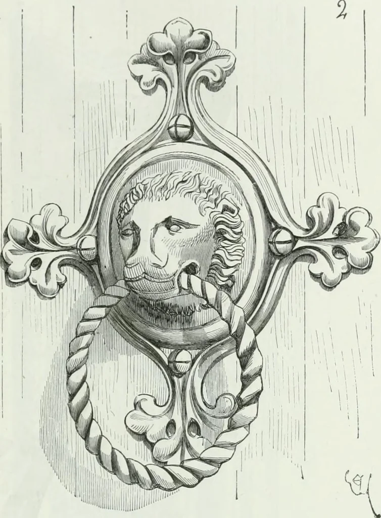 An illustration from Dictionnaire raisonné de l'architecture française du XIe au XVIe siècle, 1875, leaf 92