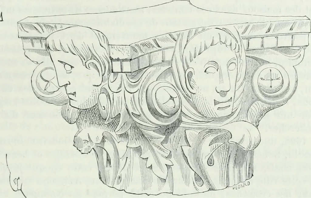 An illustration from Dictionnaire raisonné de l'architecture française du XIe au XVIe siècle, 1875, leaf 114