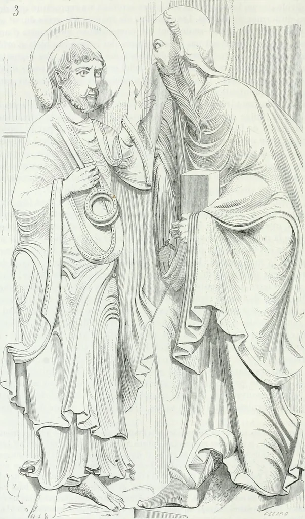An illustration from Dictionnaire raisonné de l'architecture française du XIe au XVIe siècle, 1875, leaf 123