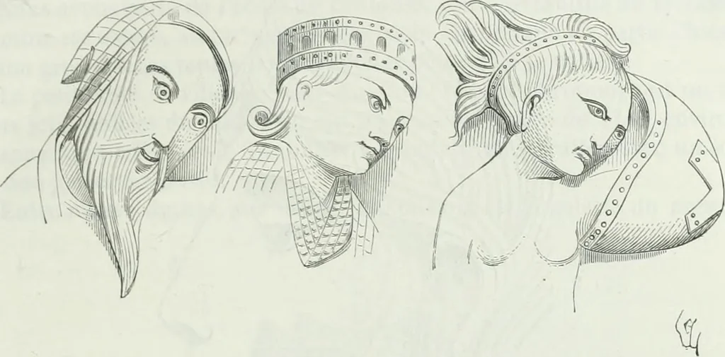 An illustration from Dictionnaire raisonné de l'architecture française du XIe au XVIe siècle, 1875, leaf 124