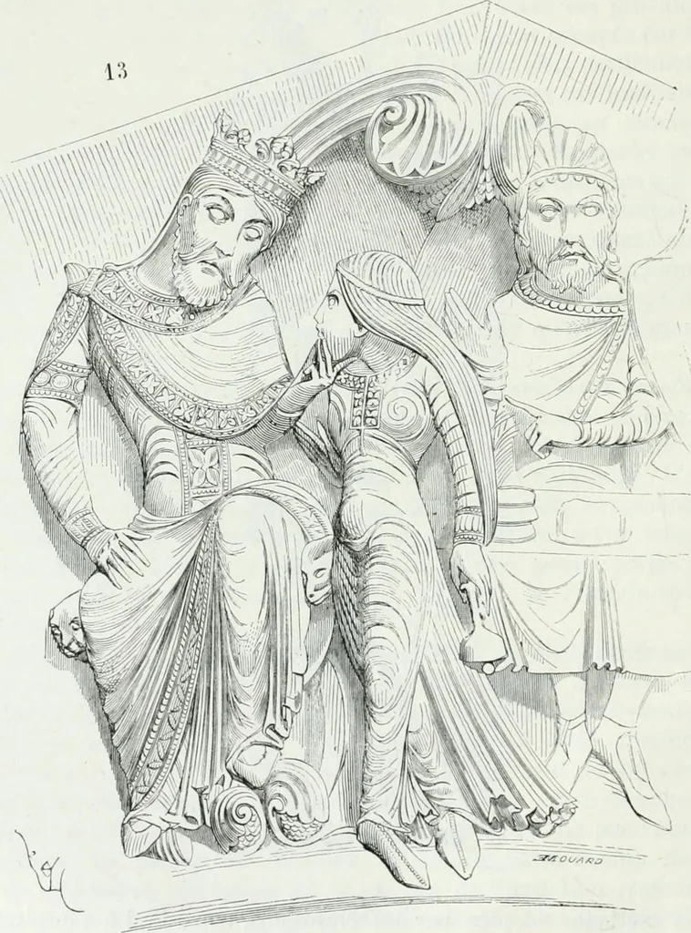 An illustration from Dictionnaire raisonné de l'architecture française du XIe au XVIe siècle, 1875, leaf 135