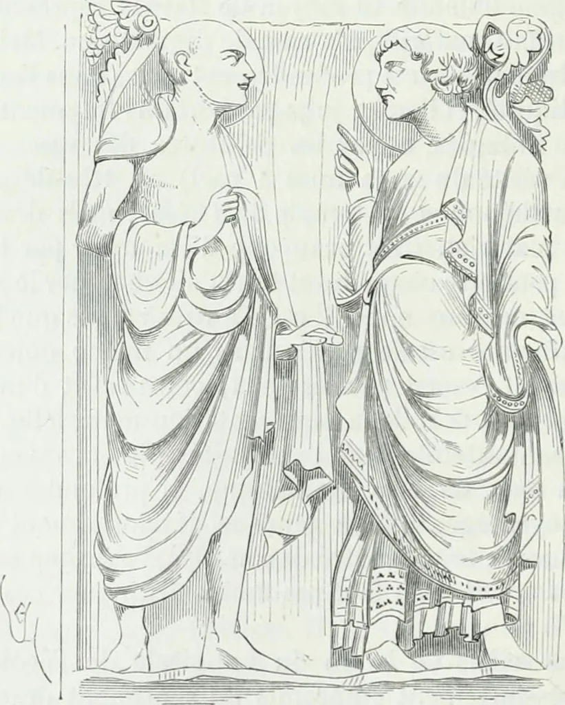 An illustration from Dictionnaire raisonné de l'architecture française du XIe au XVIe siècle, 1875, leaf 167