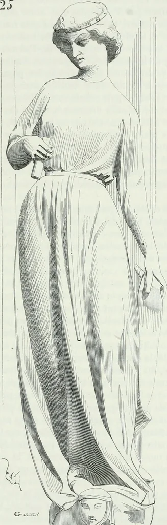 An illustration from Dictionnaire raisonné de l'architecture française du XIe au XVIe siècle, 1875, leaf 180