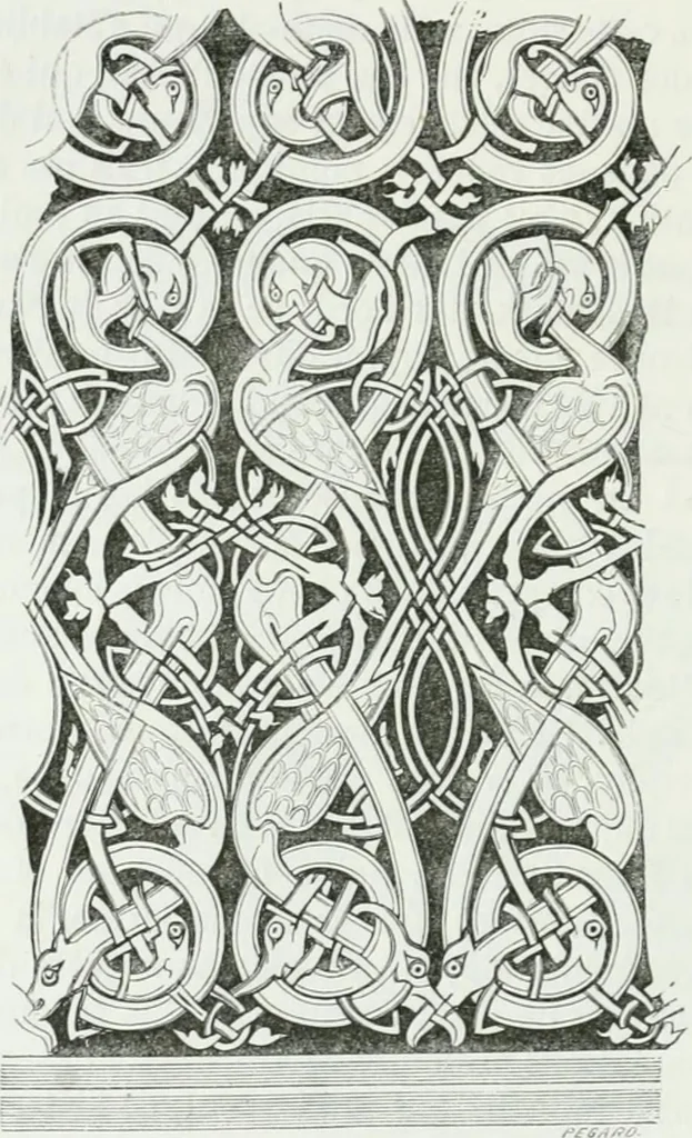 An illustration from Dictionnaire raisonné de l'architecture française du XIe au XVIe siècle, 1875, leaf 197