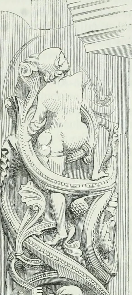 An illustration from Dictionnaire raisonné de l'architecture française du XIe au XVIe siècle, 1875, leaf 220