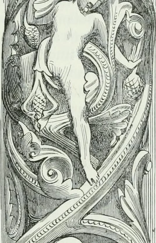 An illustration from Dictionnaire raisonné de l'architecture française du XIe au XVIe siècle, 1875, leaf 220