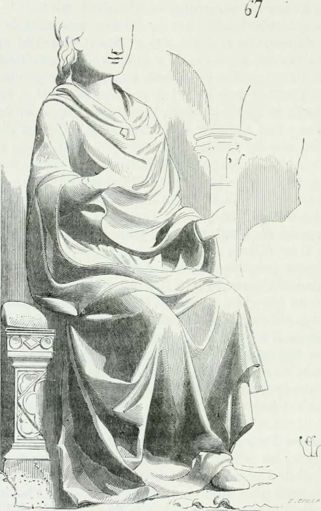 An illustration from Dictionnaire raisonné de l'architecture française du XIe au XVIe siècle, 1875, leaf 263