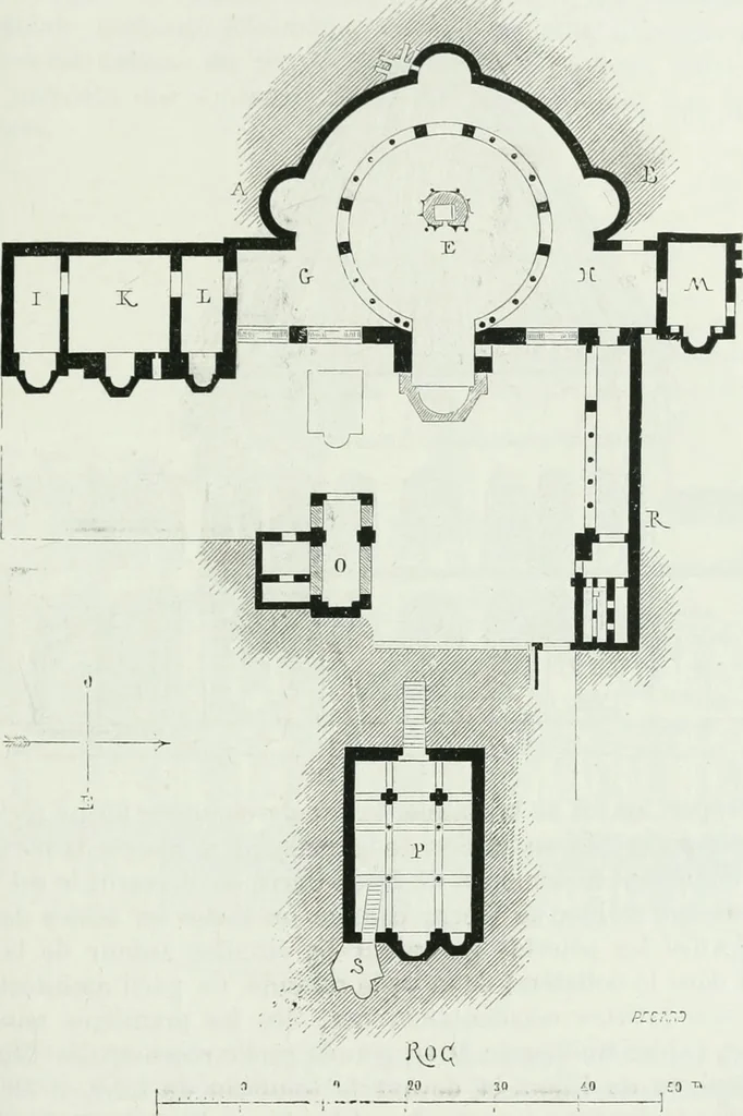 An illustration from Dictionnaire raisonné de l'architecture française du XIe au XVIe siècle, 1875, leaf 290