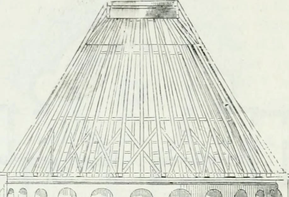 An illustration from Dictionnaire raisonné de l'architecture française du XIe au XVIe siècle, 1875, leaf 291