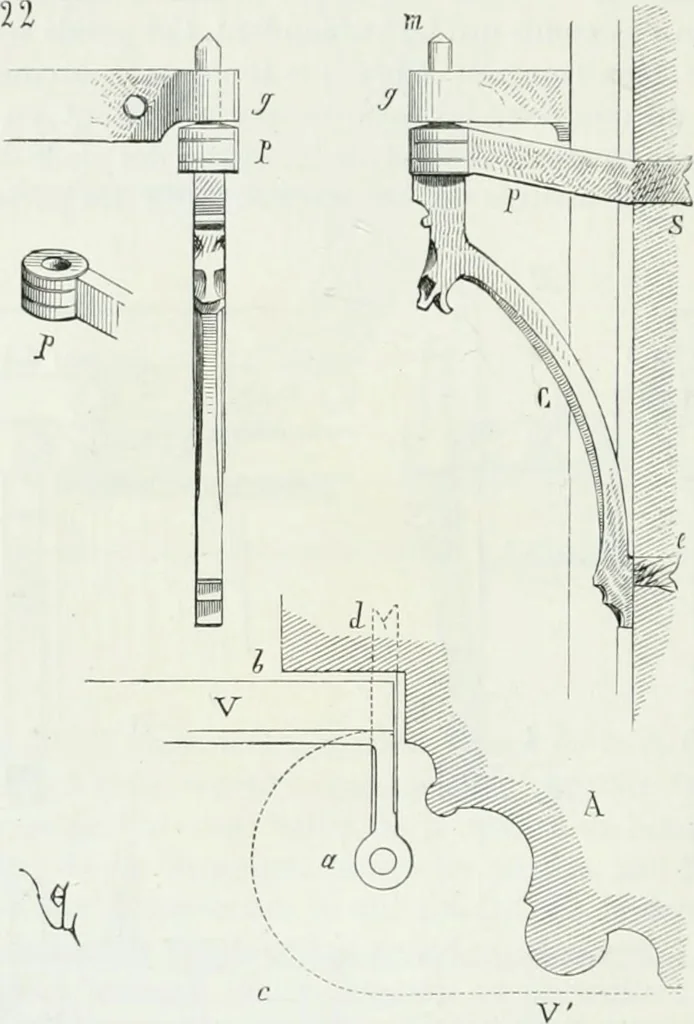 An illustration from Dictionnaire raisonné de l'architecture française du XIe au XVIe siècle, 1875, leaf 329