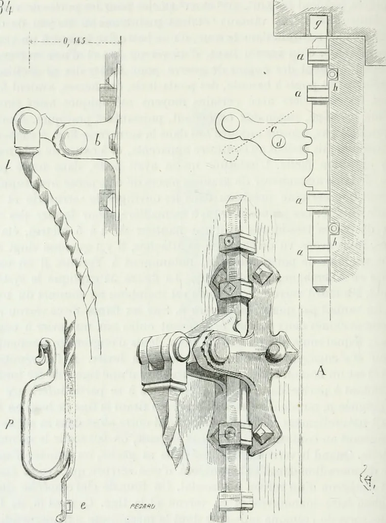 An illustration from Dictionnaire raisonné de l'architecture française du XIe au XVIe siècle, 1875, leaf 347