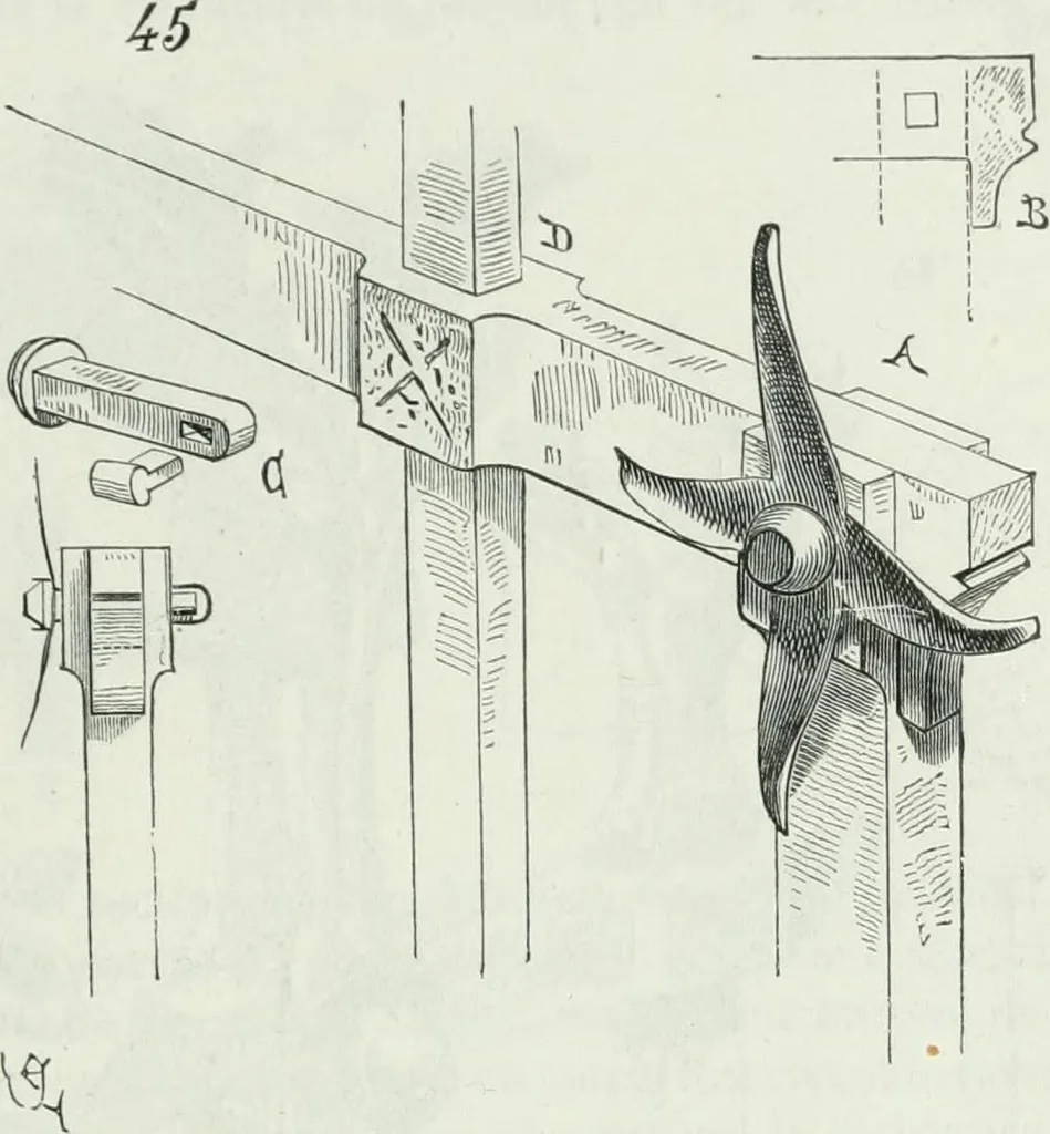 An illustration from Dictionnaire raisonné de l'architecture française du XIe au XVIe siècle, 1875, leaf 364